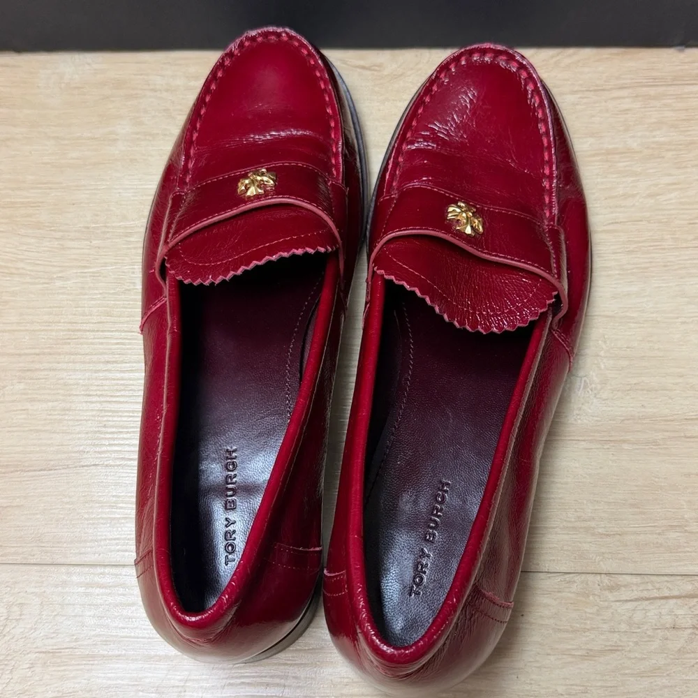 TORY BURCH - Classic Loafer - Crimson Red